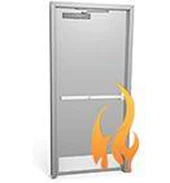 UL uvedené ocelové dveře s distributorem paniky